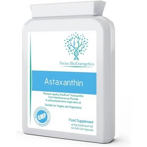 swiss bioenegetics Astaxanthin 스위스 바이오에너제네틱스 아스타잔틴 42mg 120캡슐, 1개, 120정