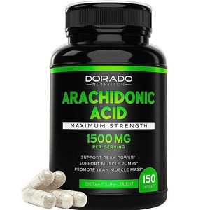 아라키돈산 오메가6 지방산 도라도 Aachidonic Acid 고함량 1500mg 150 캡슐, 1개, 150정