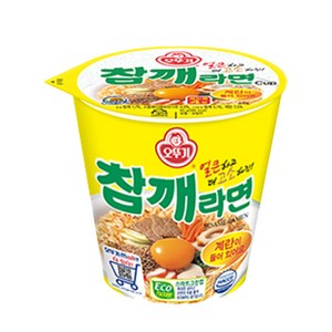 오뚜기 참깨라면 컵 65g, 15개