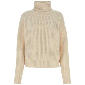 구찌 로고 자수 니트 터틀넥 스웨터