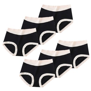 더잘 스판 여성 팬티 6종세트 M~6XL ( 44 ~ 빅사이즈 )