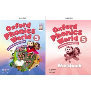 Oxford Phonics World 5 : Student Book + Workbook + 음원 다운로드, Oxford University Press