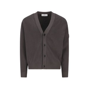 스톤 아일랜드 골지 버튼 가디건, 그레이계열, Standard L(KR 100)