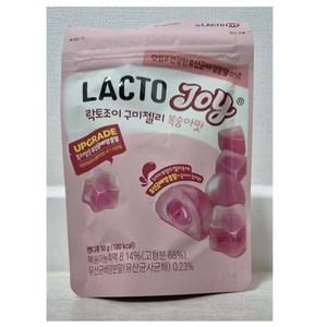 락토조이 구미 젤리 복숭아맛, 50g, 8개