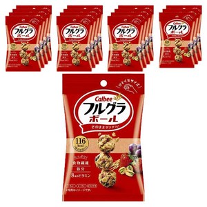 가루비 후루그라 볼 딸기 + 레이즌 피스타치오, 26g, 16개