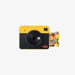 코닥 미니샷 3 레트로 폴라로이드 카메라 + 카트리지 8매 블루투스 포토프린터, Y(옐로우), C300R