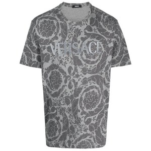 베르사체 바로코 실루엣 프린트 티셔츠