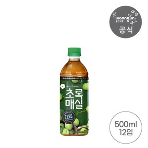 초록매실 제로 500mL 12개