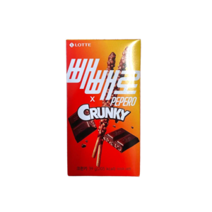 빼빼로 크런키, 39g, 10개