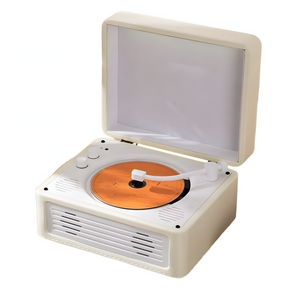 노이벨 휴대용 레트로 cd 플레이어 블루투스 cdp 씨디 시디 무선 usb 턴테이블 player 오디오, 버터레트로