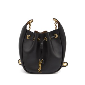 생로랑 카상드르 드로스트링 레더 숄더 백