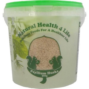 Natual Health 4 Life Psyllium Husks 내추럴헬스4라이프 차전자피 500g, 1개