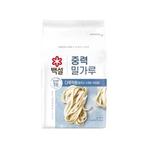 백설 중력 밀가루, 2.5kg, 6개