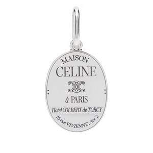 셀린느 메종 타원형 키링