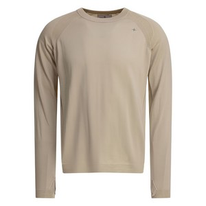 스톤 아일랜드 래글런 소매 크루 넥 스웨터