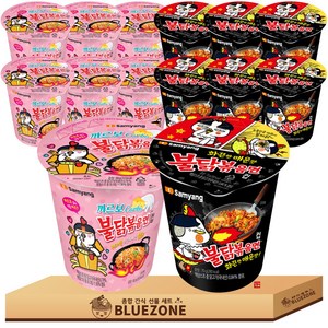 불닭 볶음면 세트 소컵불닭볶음면7 까르보불닭볶음면7