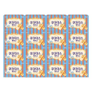 쿠크다스 케이크, 77g, 16개