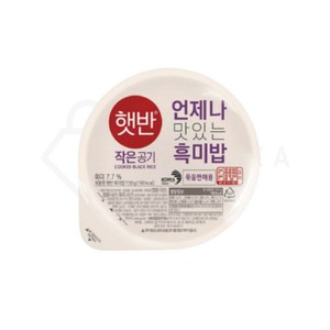 햇반 흑미밥, 130g, 30개