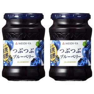 메이지야 과실 실감 알맹이 블루베리 잼