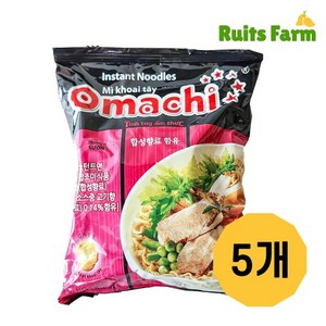 [루츠팜] 베트남 오마치 돼지고기맛 80gX5개 Omachi suon 갈비맛 라면, 5개