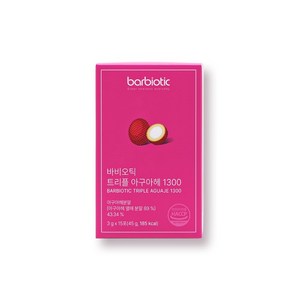 바비오틱 트리플 아구아헤 1300 가슴 볼륨 탄력, 3박스, 15회분