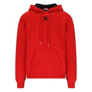 셀린느 로고 디테일 후디, 레드계열, S(KR 95)