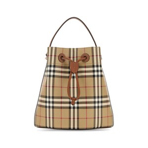 버버리 빈티지 체크 버킷 백