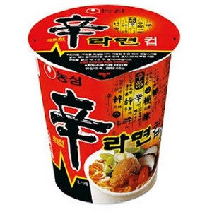 신라면 컵 65g, 6개