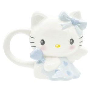 산리오 엔젤 헬로키티 다이컷 머그컵