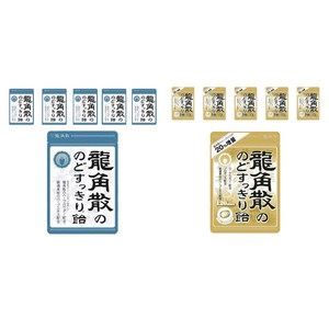 류카쿠산 목이 시원한 사탕 + 120맥스 허브 & 마일드밀크