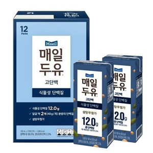 매일두유 고단백 플레인, 190ml, 24개