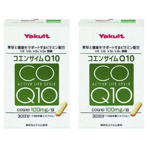 야쿨트 코엔자임 큐10 캡슐, 60정, 2개