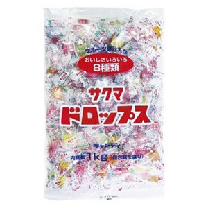 사쿠마 8종 드롭스, 1kg, 1개