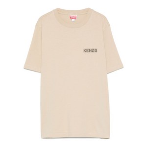 겐조 로고 디테일 코튼 탑