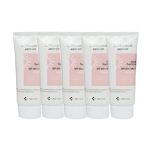 SJM 퍼펙트 안티 유브이 워터프루프 선크림 60ml-무료배송, 60ml, 5개