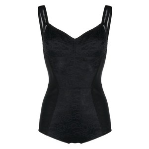 돌체앤가바나 플로럴 레이스 코르셋 보디스, 블랙계열, Italy 42(KR 55)