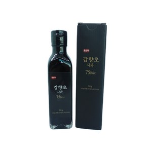 달고 향기로운 식초 감향초 사과 75브릭스, 255g, 1개