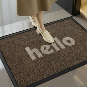 DEXI 1개 바닥 출입구 발판 매트 웰컴 현관 미끄럼방지 업소용 발매트 도어매트