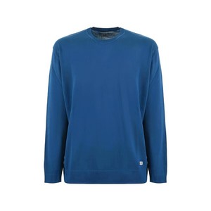 C.P.컴퍼니 로고 니트 스웨터, 블루계열, Italy 48(KR 100)