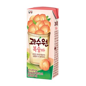 남양과수원 복숭아 음료, 190ml, 144개