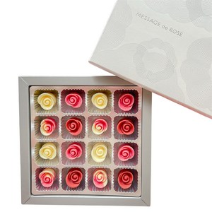 메시지더로즈 플뢰리 & 루즈 초콜릿 선물세트 16개입, 1개