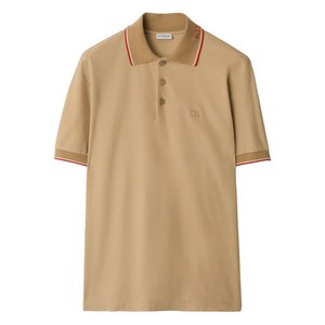 버버리 코튼 폴로 셔츠, 베이지계열, Mid standard XXS(KR 90)