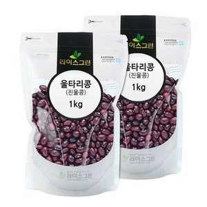 라이스그린 울타리콩 2kg 수입콩 진울콩, 2개, 1kg
