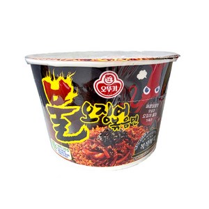 오뚜기 불오징어 볶음면 용기 110g, 6개