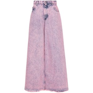 마르니 마블 이펙트 워싱 와이드 진, 핑크계열, Italy 42(KR 55-66)