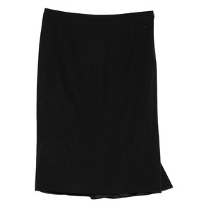 마르니 비대칭 미디 스커트, 블랙계열, Italy 46(KR 66-77)