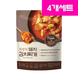 아워홈 칼칼한 돼지김치찌개 300g, 4개