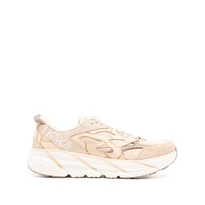 HOKA 클리프턴 L 스웨이드 스니커즈, US men 10(KR 280), 베이지계열