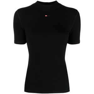 디젤 모크 넥 티셔츠, 블랙계열, Standard XS(KR 44)