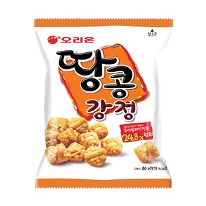 오리온 땅콩강정, 80g, 12개